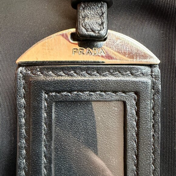 Authentic Prada Tessuto and Leather Shoulder Bag - Picture 12 of 12